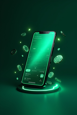 Casino-app op smartphone