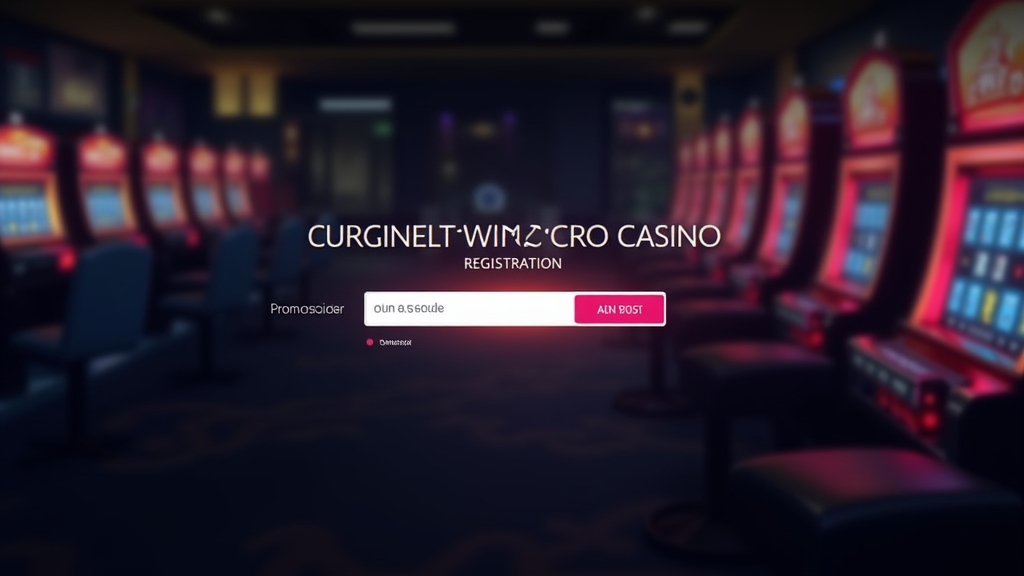 Speler voert een promotiecode in op een bonusscherm van het casino